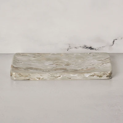 Ming Marble Tray - Green