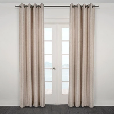 Heavy Semi-Sheer Grommet Panel