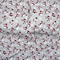 Snowman Flannel Sheet Set