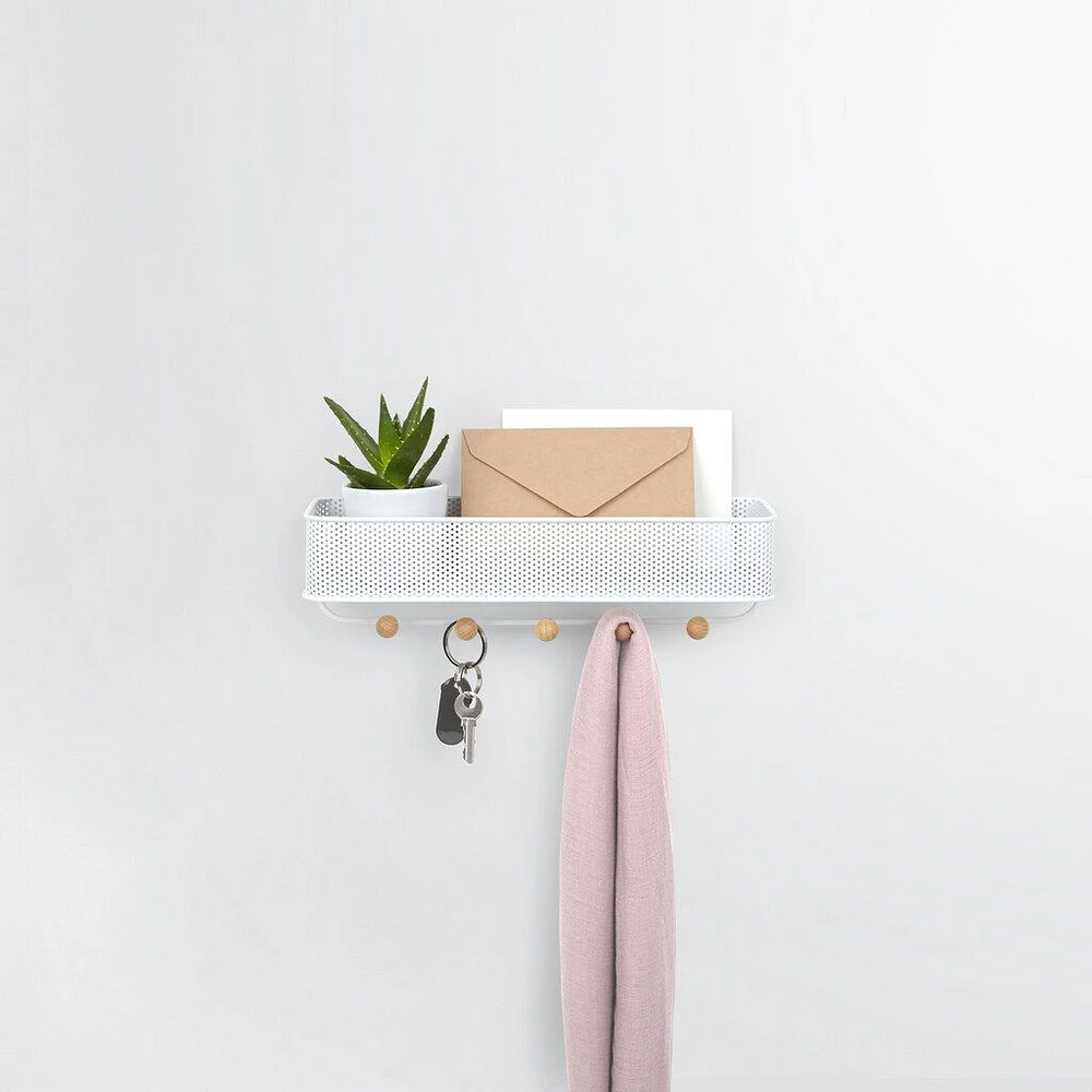 Umbra White Estique Organizer