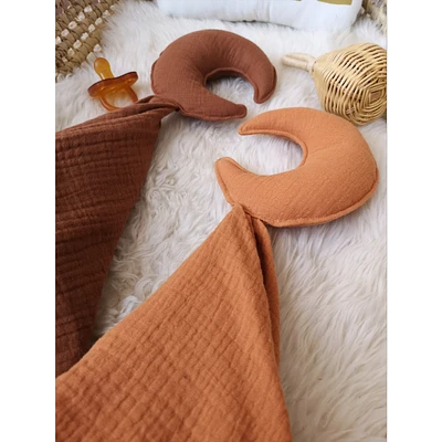 Baby Moon Security Blanket, Set of 2