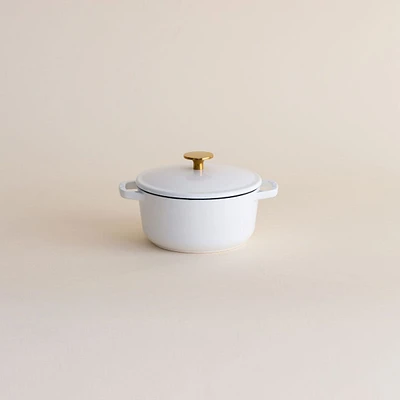 0.5Q Dutch Oven - White