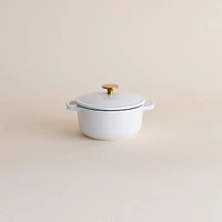 Cocotte 0,5 litres - Blanc