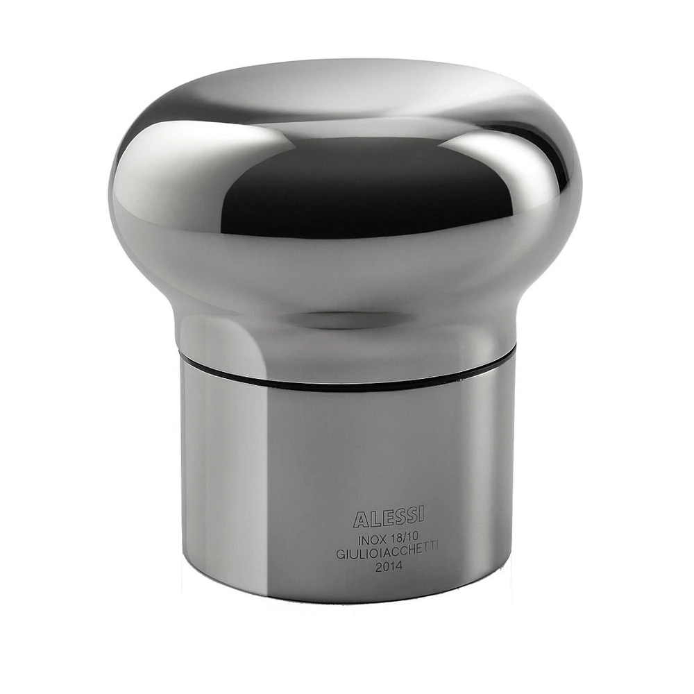 Noè Stainless Steel Bottle Stopper by Alessi