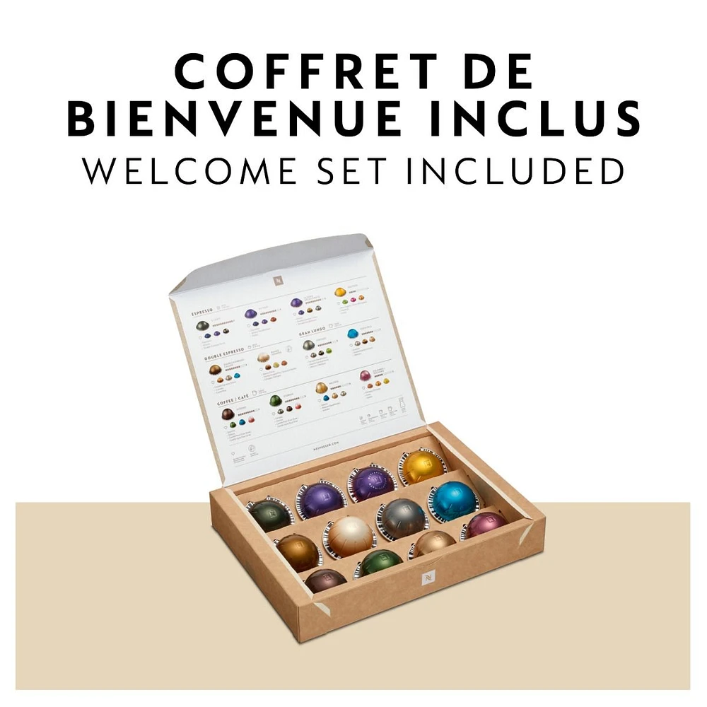Machine à café et espresso Vertuo Next Premium Noir de Nespresso® par Breville