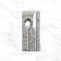 Modern Scroll Napkin