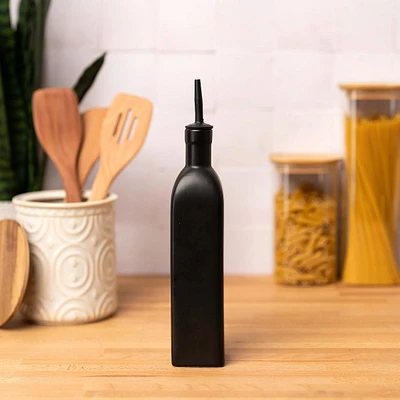 Park West Large Black Oil Bottle by BIA