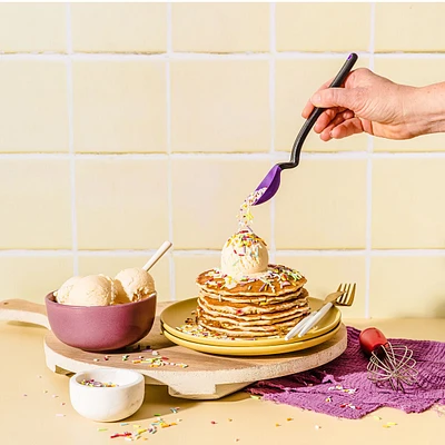 Dreamfarm Supoon Mini Purple Silicone Spoon