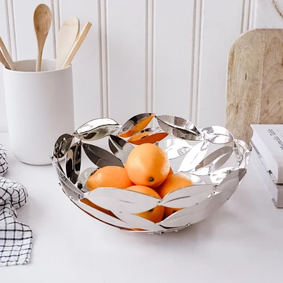 Floating Leaves Boat Dish - 11" x 4.5