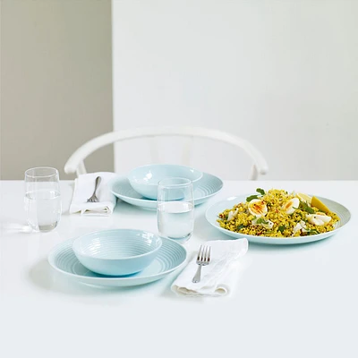 Gordon Ramsay Maze Blue 16-Piece Dinnerware Set