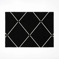 Loze Anti Slip Rug 20x28" - Black