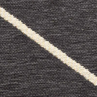 Loze Anti Slip Rug 20x28" - charcoal