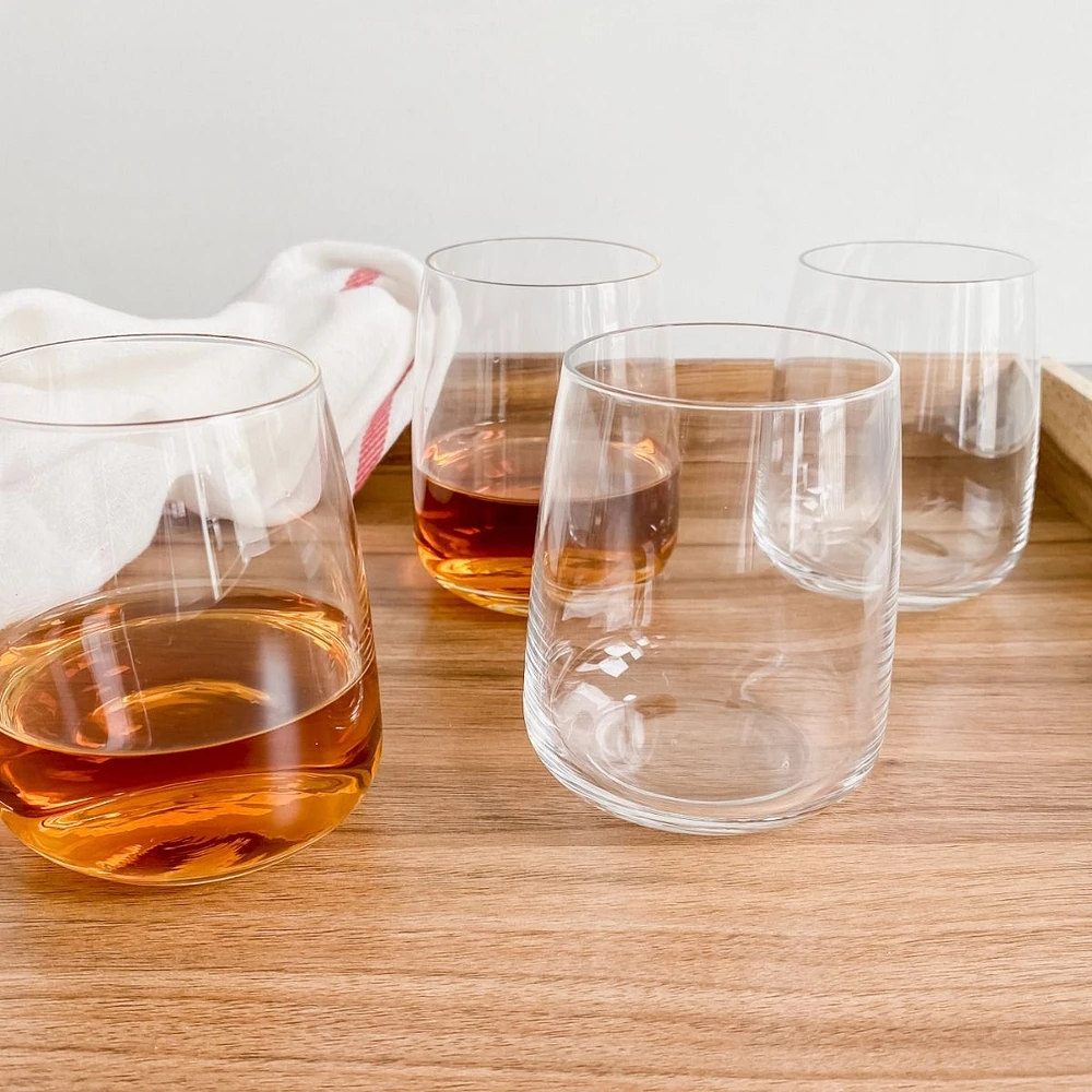 Planeo Set of 4 Water Glasses by Bormioli Rocco