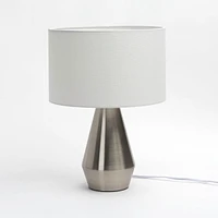 Melanie Table Lamp - Satin Nickel