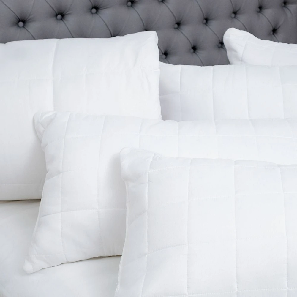 Hotel Five Star Luxury White Pillow Protector