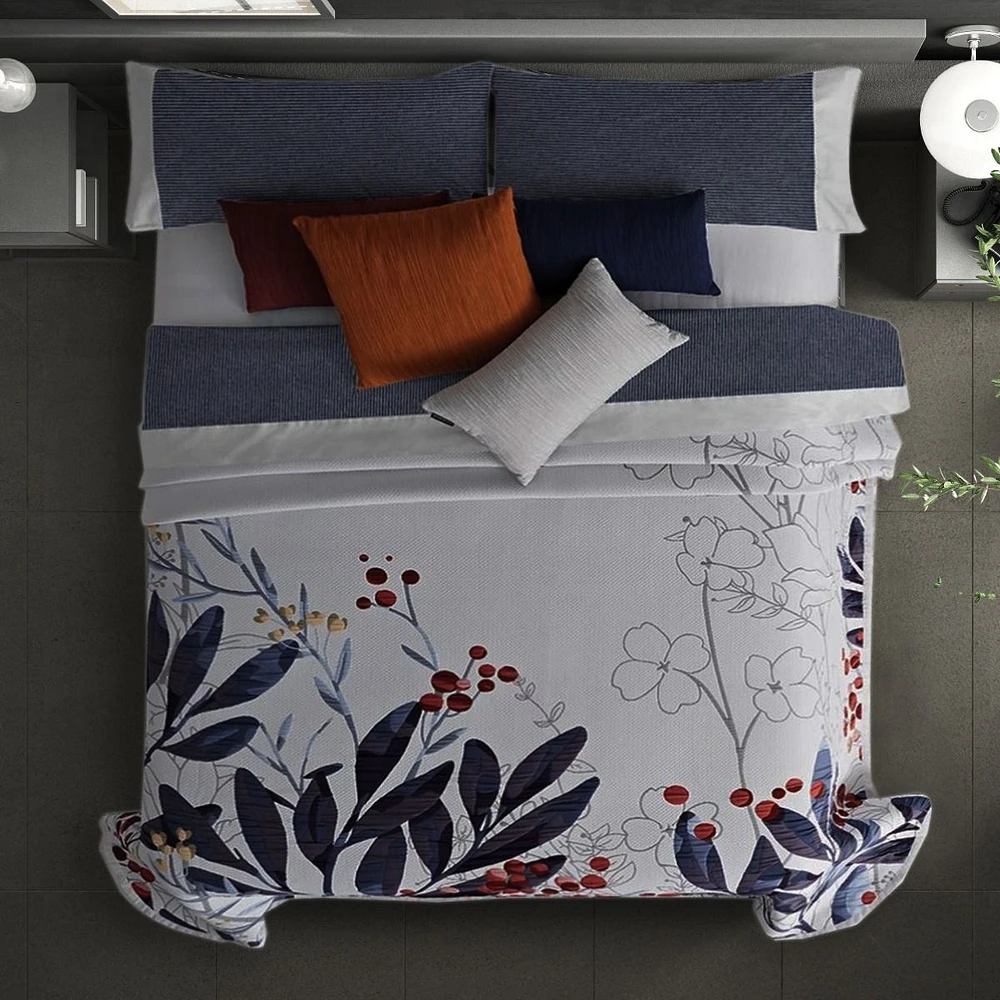 Ensemble couvre-lit réversible « Mary »