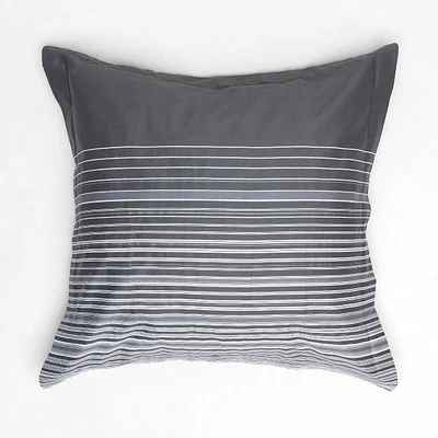 Multistripe Lurex Euro Sham
