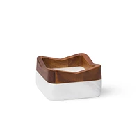 Chevron Wine Bottle Coaster by Nambé