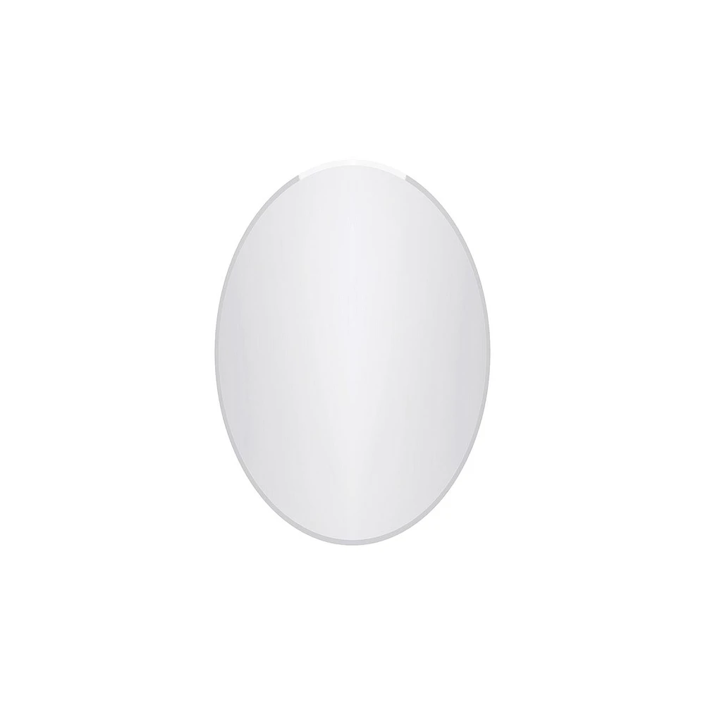 Orlin Frameless Oval Mirror