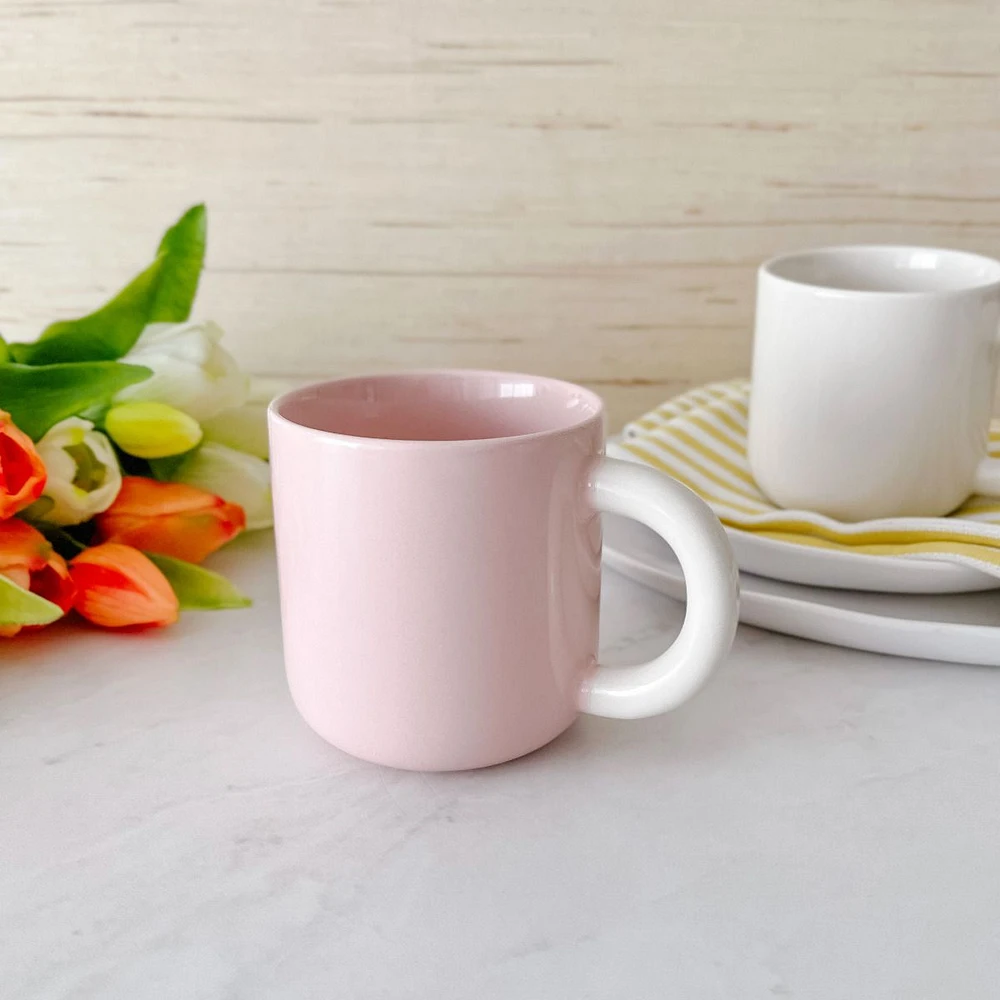 Sherbet Pink Mug by Maxwell & Williams