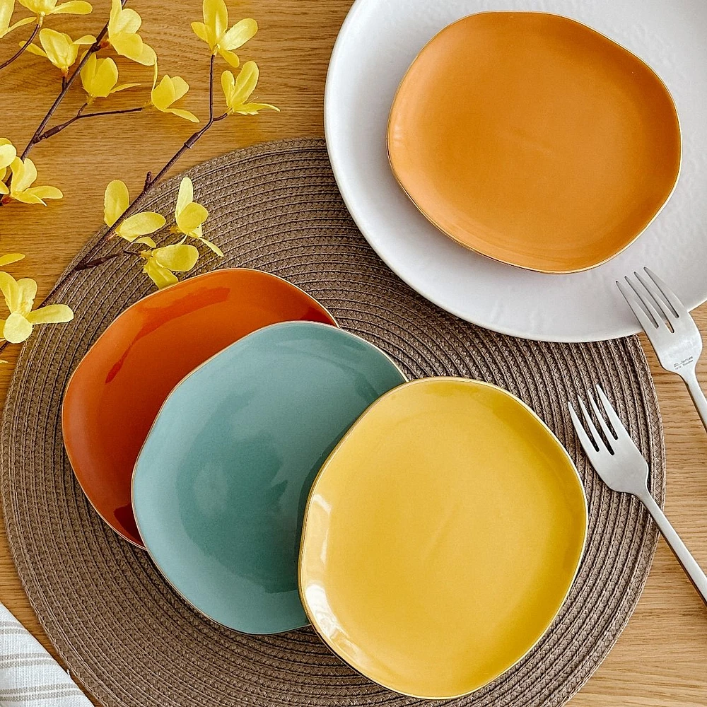 Set of 4 Dune Pebble Plates