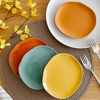 Set of 4 Dune Pebble Plates