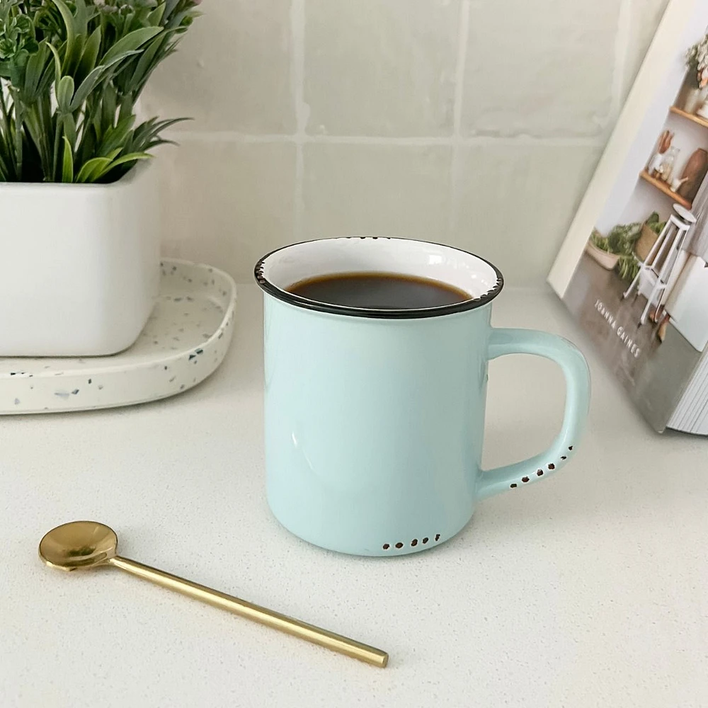 Tasse rétro - Verte