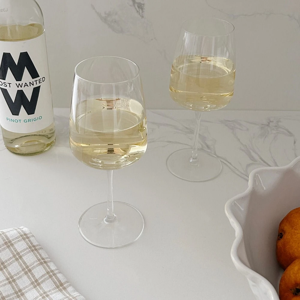 Planeo Set of 4 White Wine Glasses by Bormioli Rocco