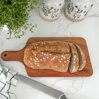 Chop Chop Cherry Wood Cutting Board with Handle 17