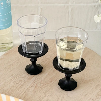Ensemble de 2 verres à vin empilables