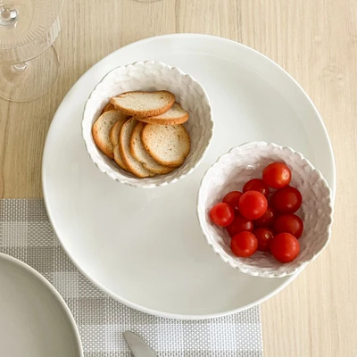 White Basics High Rim Platter by Maxwell & Williams (28 cm)