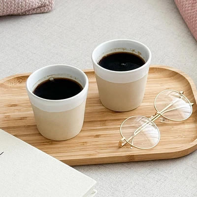 David Shaw Costa Nova Grespresso Lungo Cup - Natural White