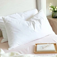 Oreiller en plumes et duvet blanc Luxurious