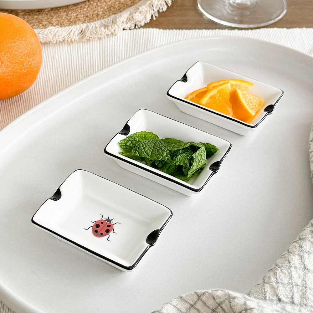 Insect Small Rectangular Dish 