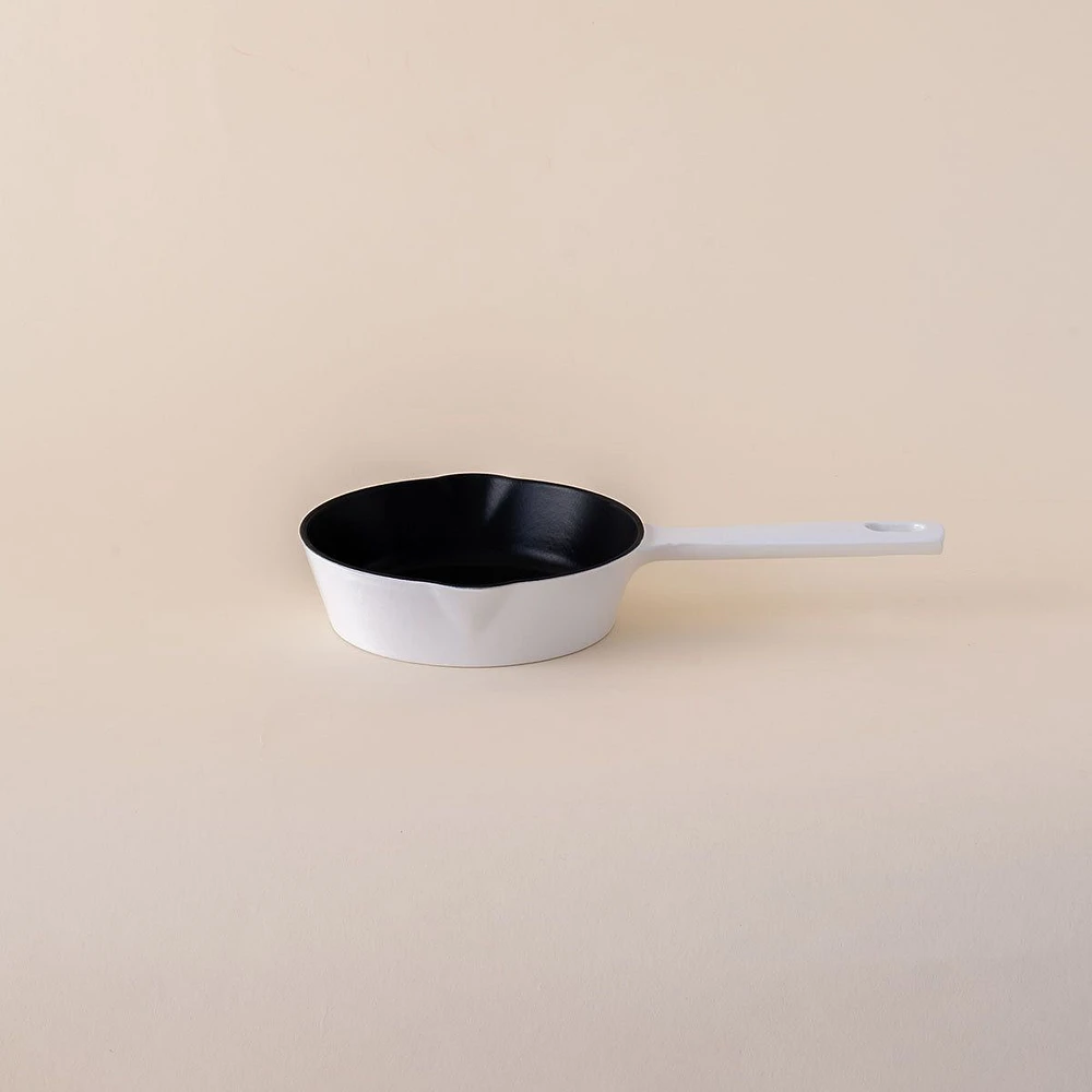 6" Mini Skillet - White
