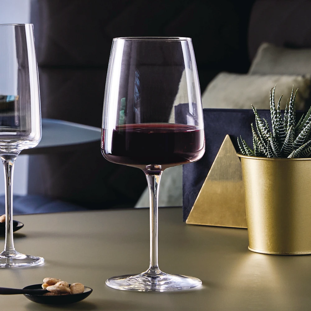 Planeo Set of 4 Red Wine Glasses by Bormioli Rocco