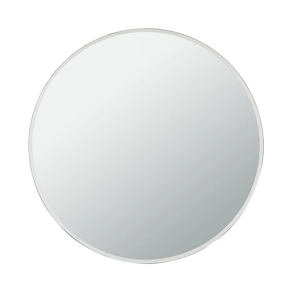Sherman Stainless Steel Round Medicine Cabinet with Mirror
