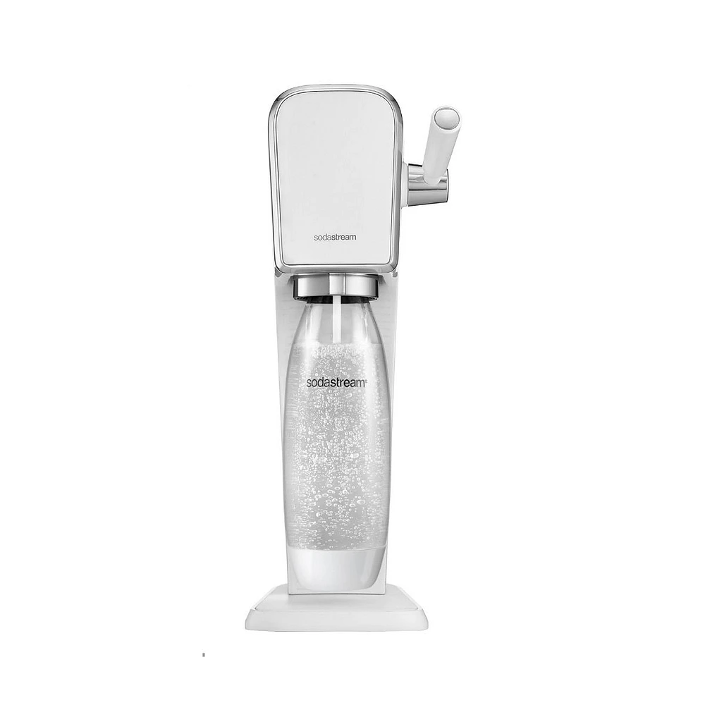 SodaStream Art White Sparkling Water Maker Starter Pack