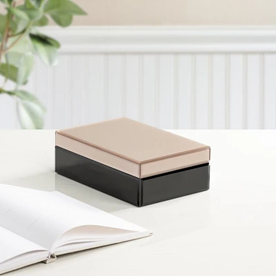 Allure 2 Tone Jewelry Storage Box by Torre & Tagus