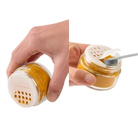 Trudeau Set of 12 Small Stacking Jars