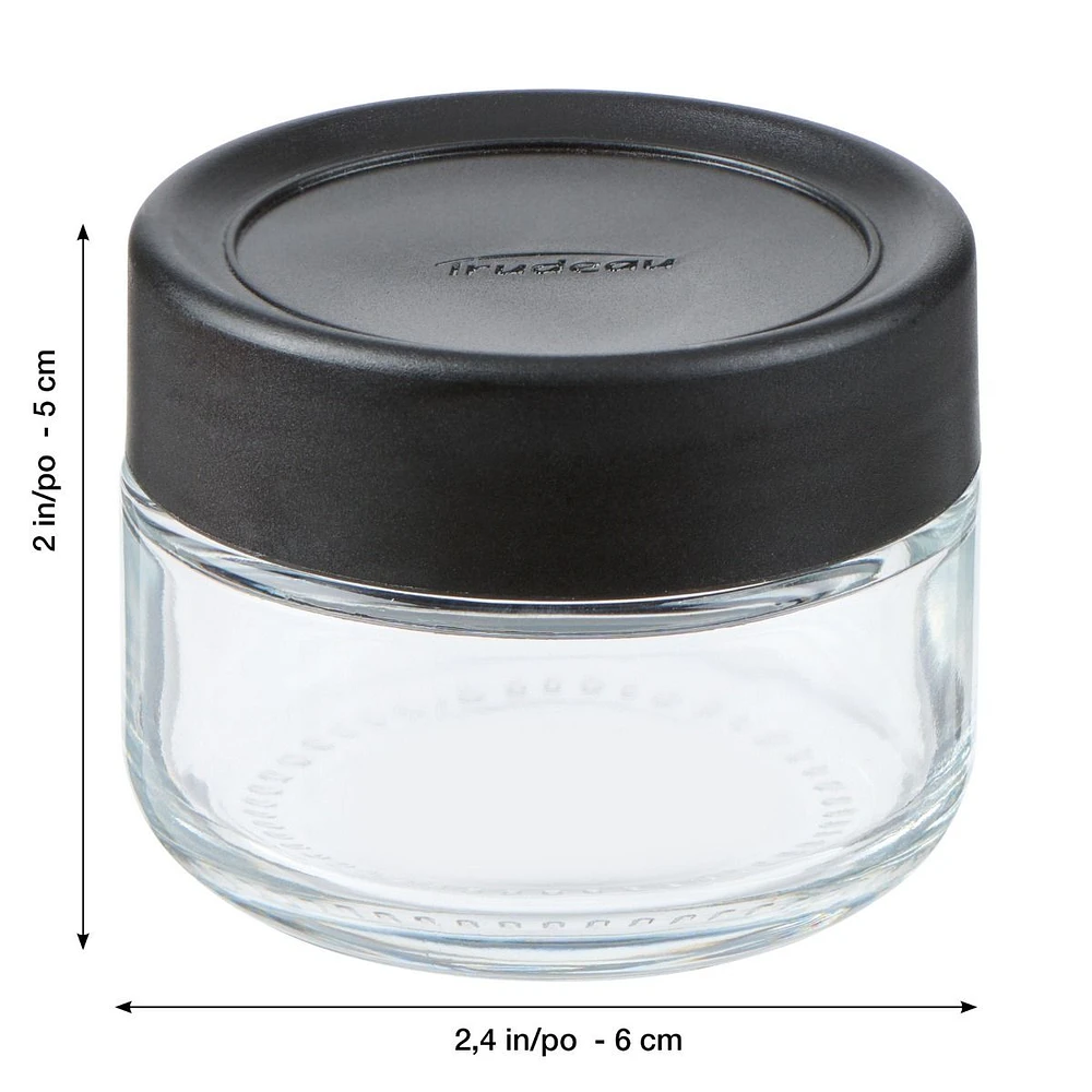 Trudeau Set of 12 Small Stacking Jars