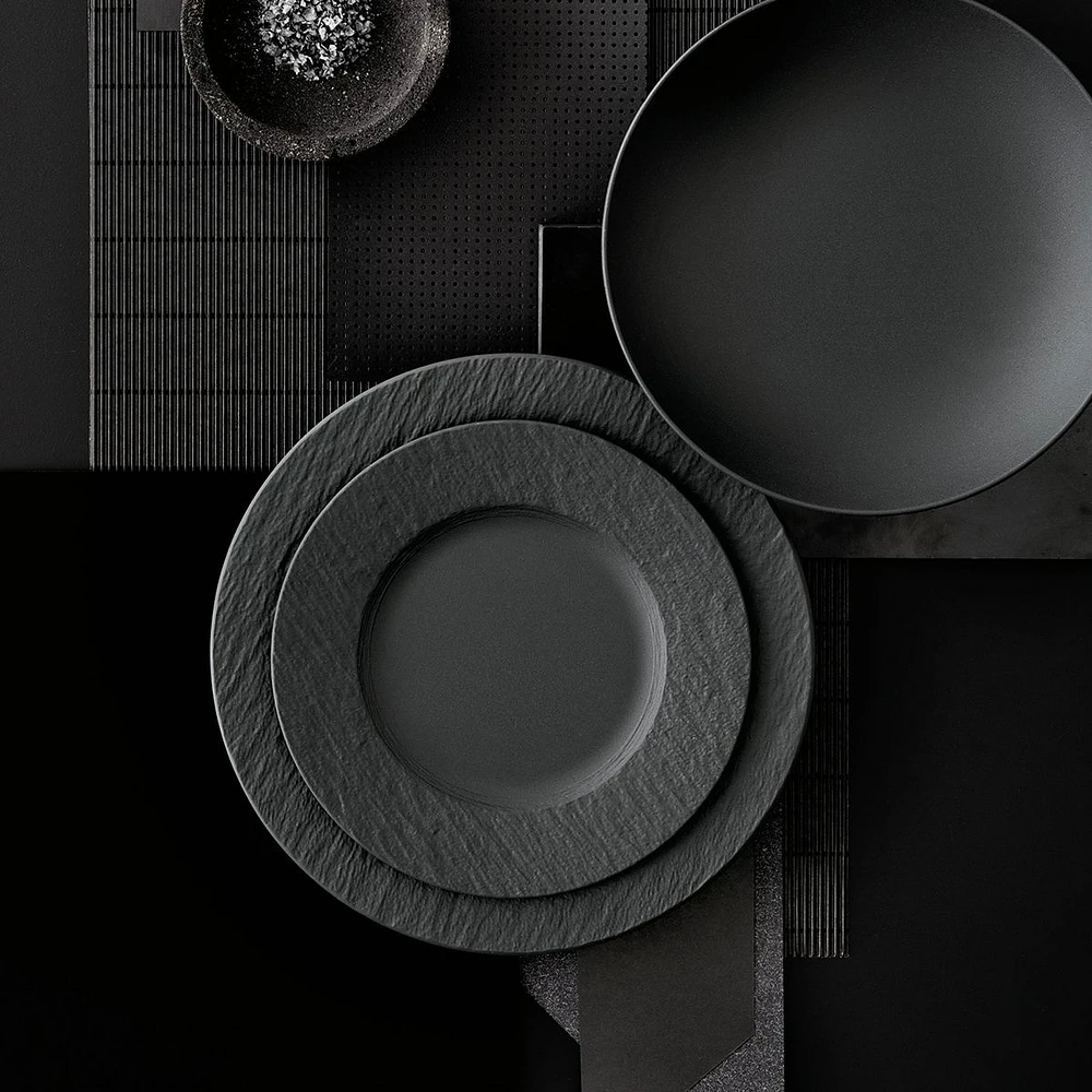 Assiette à salade « Manufacture Rock » par Villeroy & Boch