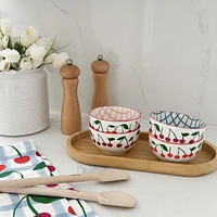 Very Cherry Everyday Assorted Bowls, Set of 4