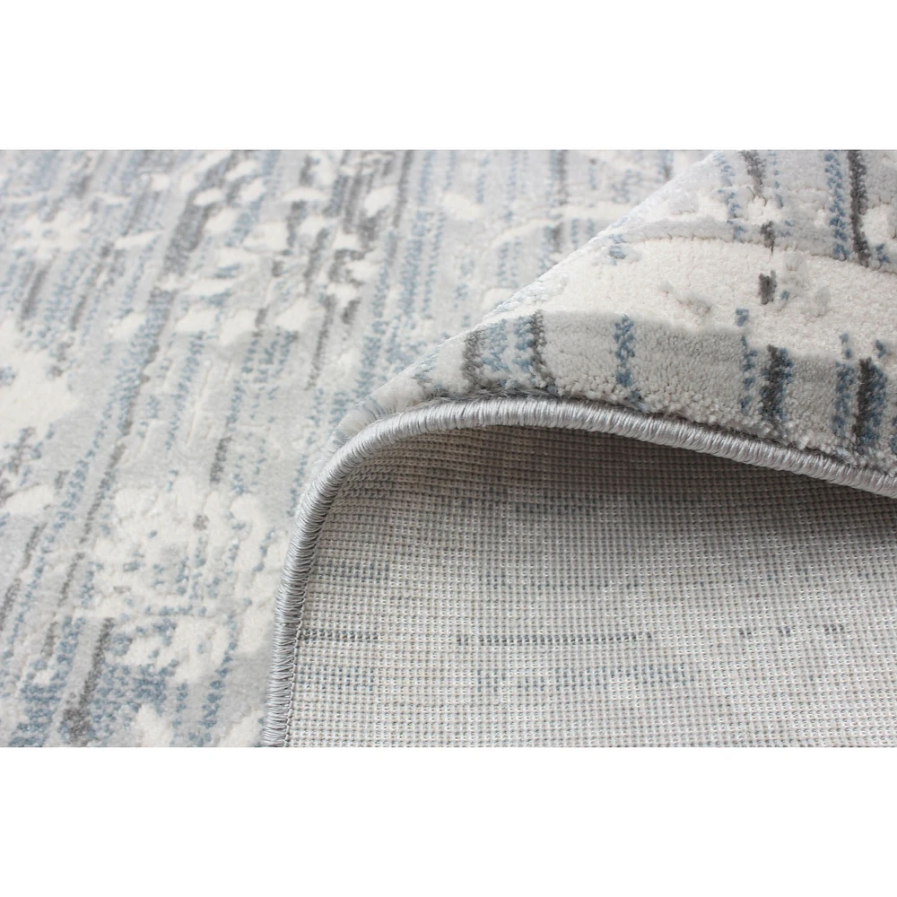 Stella Cream, Grey Rug