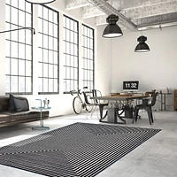 Tapis Myles bleu