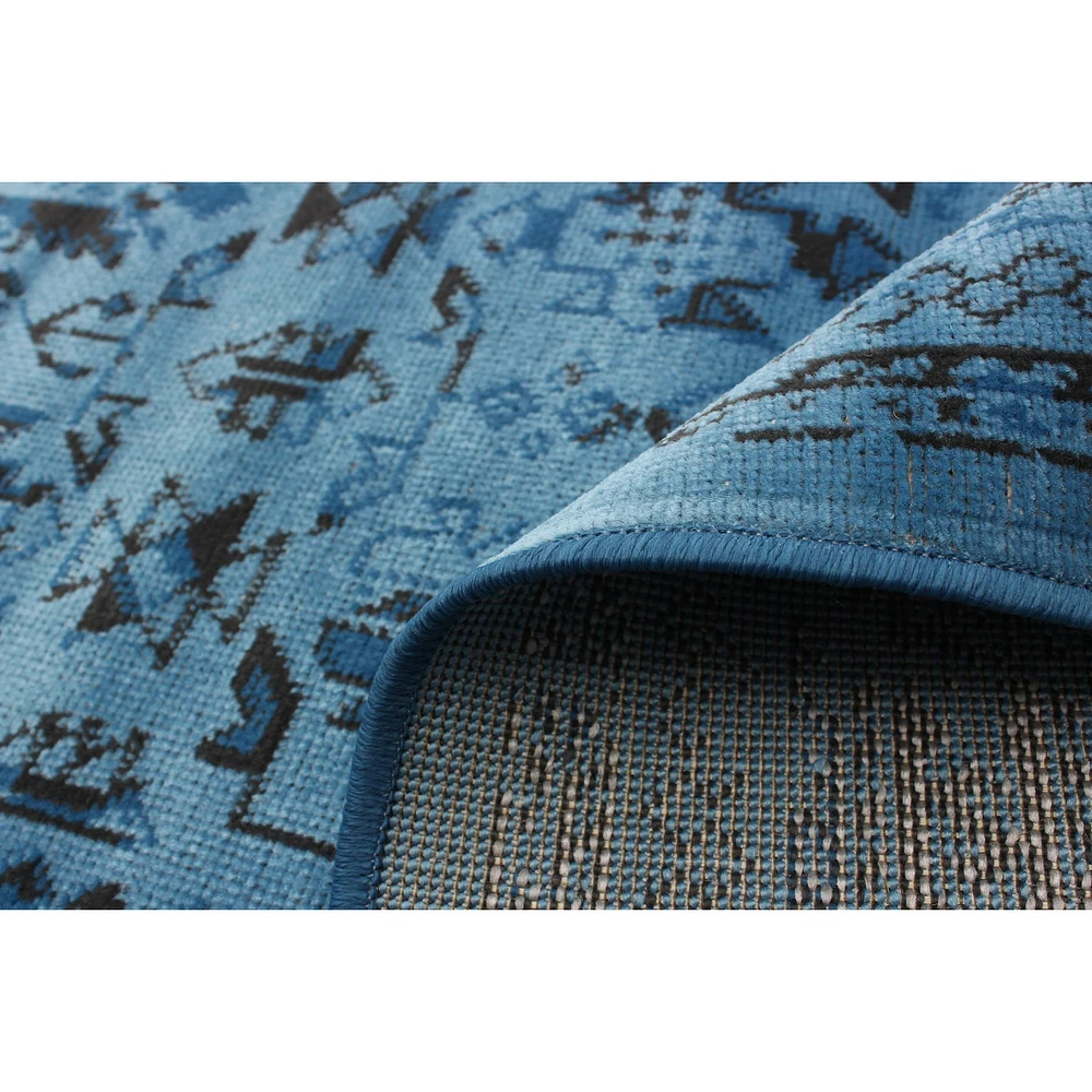 Tapis Leander bleu