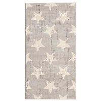 Stars Light Grey Rug