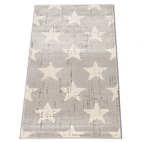 Stars Light Grey Rug