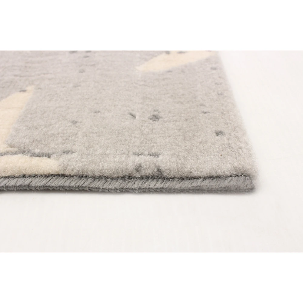 Stars Light Grey Rug