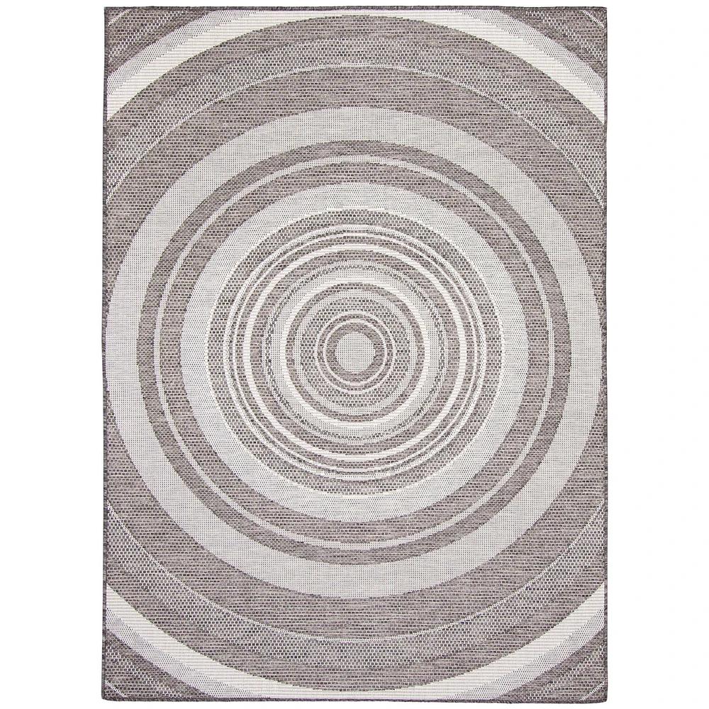 Tapis Intérieur/Extérieur Gardenia Modern gris